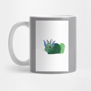 Demon Bunny (Green) Mug